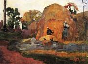 Paul Gauguin Yellow  Hay Ricks(Blond Harvest) oil painting